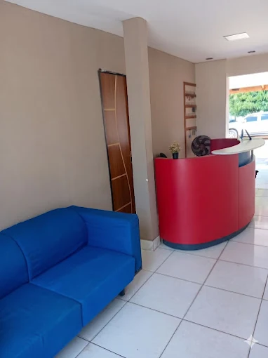 Recepção do hotel